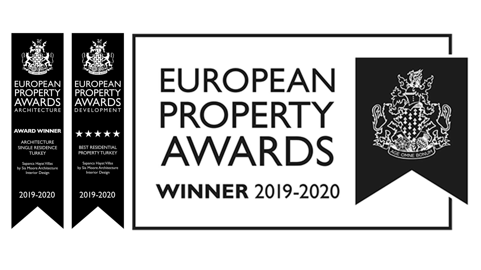 1.Sia Moore European Property Awards Banner